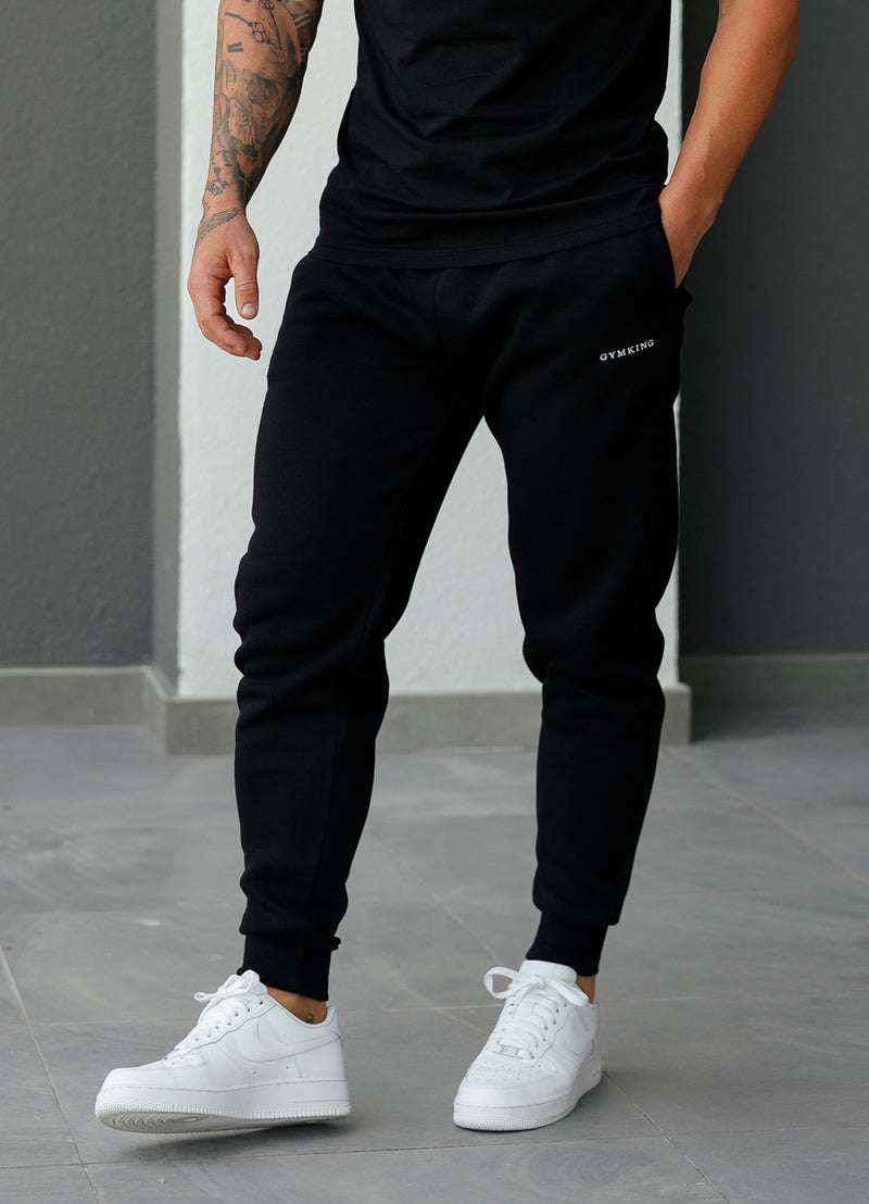 Gym King Linear Fundamental Tracksuit - Black