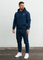 Gym King Fundamental Hood Tracksuit - Rich Blue