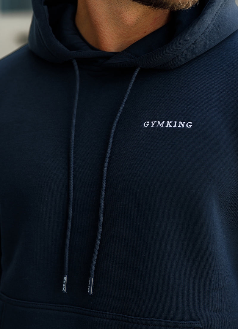 Gym King Linear Fundamental Hood - Navy