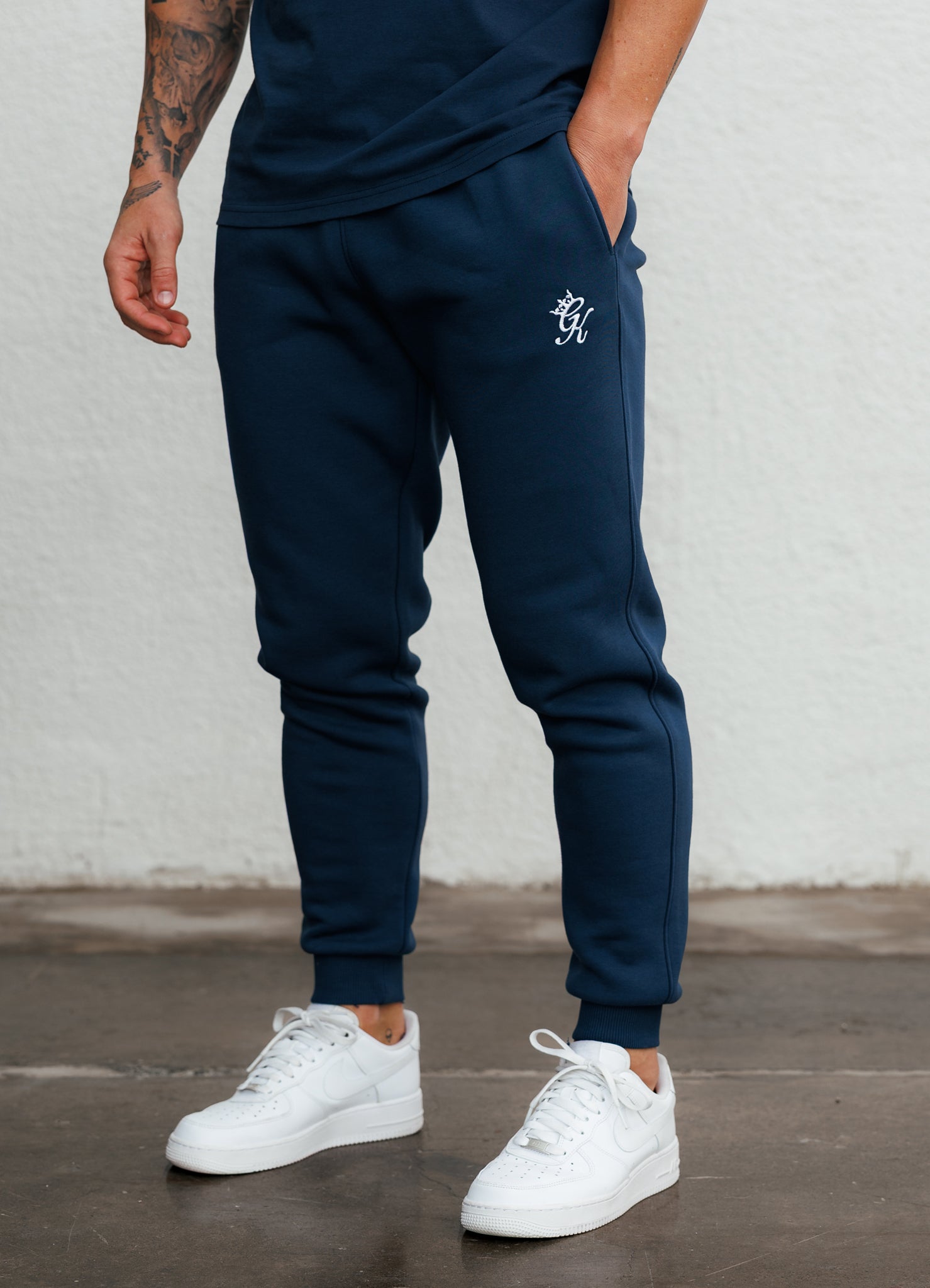 Gym King Fundamental Fleece Jogger - Rich Blue
