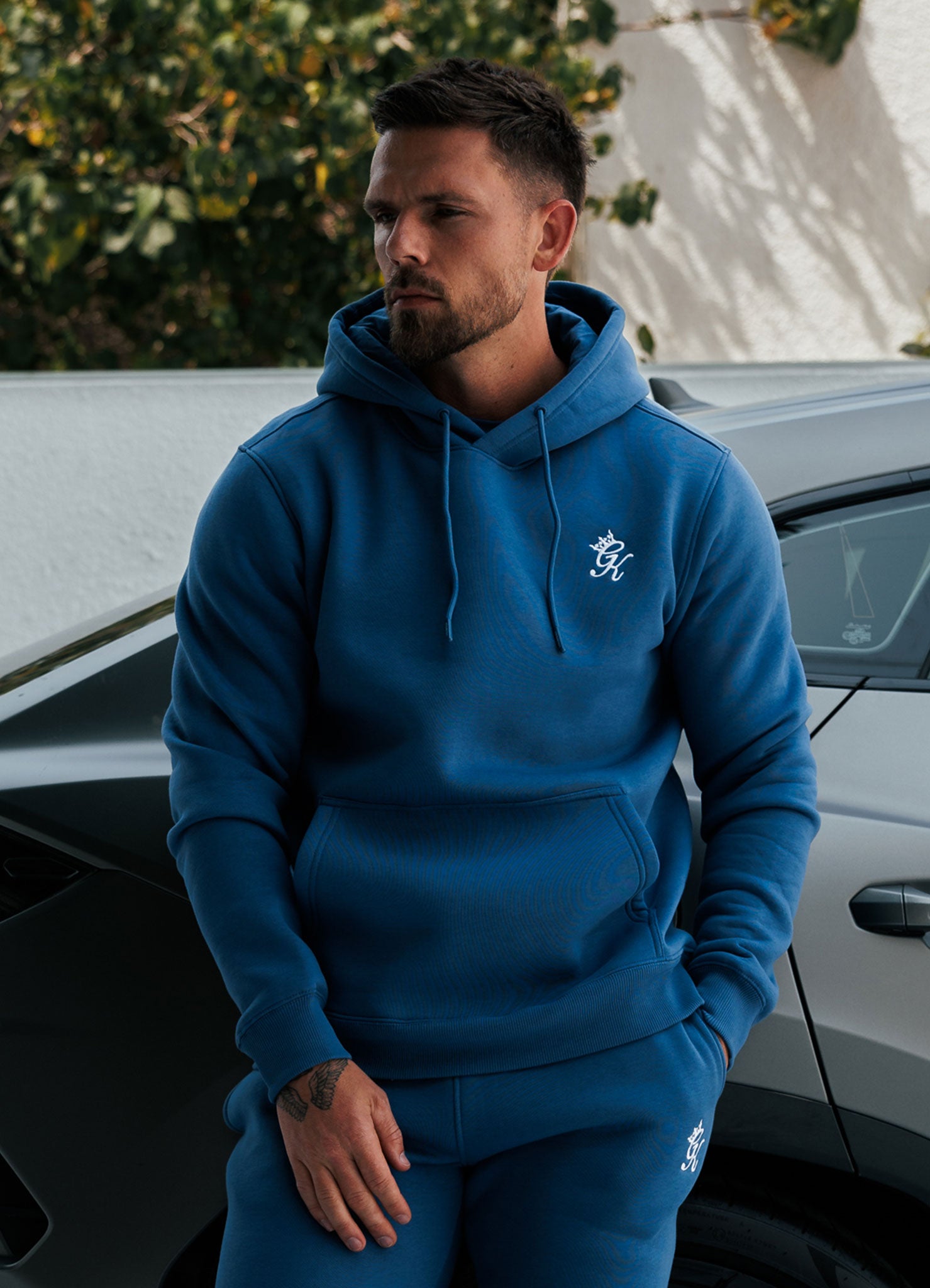 Gym King Fundamental Hoodie - Blueprint