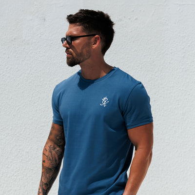 Gym King Fundamental Tee - Blueprint