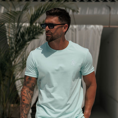 Gym King Fundamental Tee - Seafoam