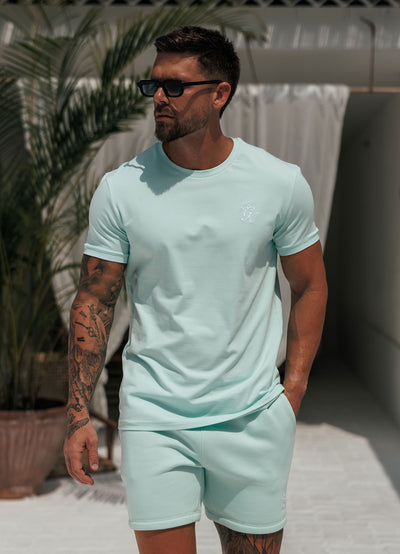 Gym King Fundamental Tee - Seafoam