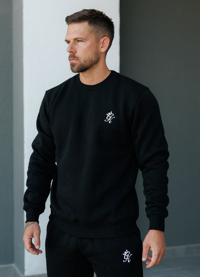 Gym King Fundamental Fleece Sweatshirt - Black