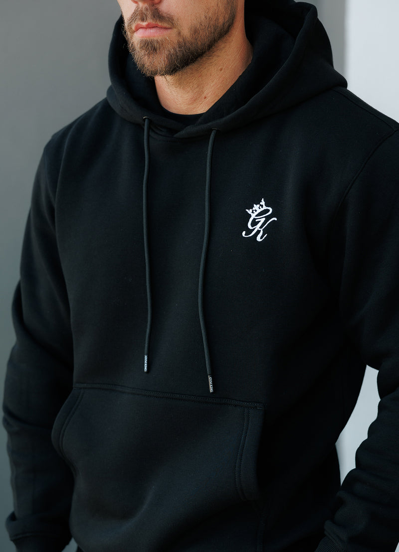 Gym King Fundamental Fleece Hood - Black