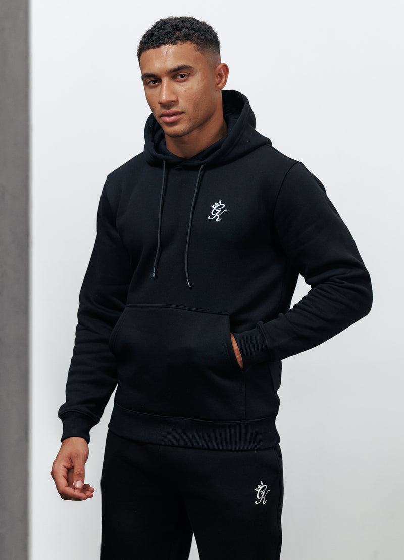 Gym King Fundamental Fleece Hood - Black