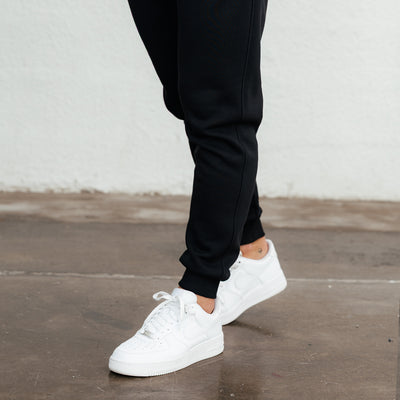 Gym King Fundamental Fleece Jogger - Black/Gold