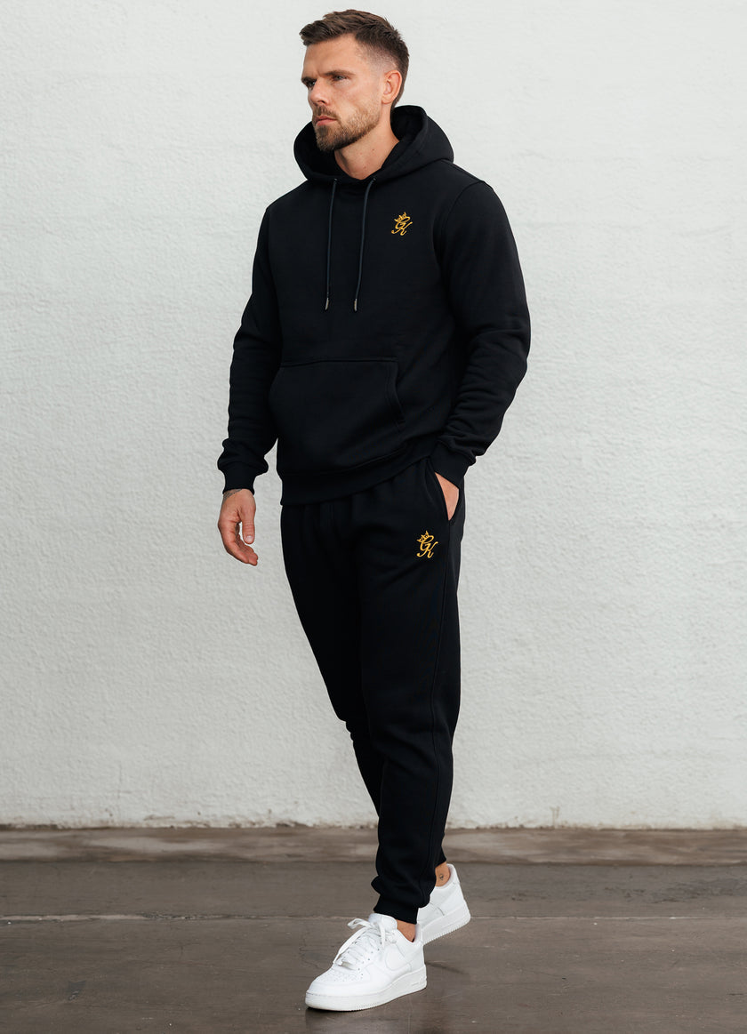 Gym King Fundamental Fleece Jogger - Black/Gold