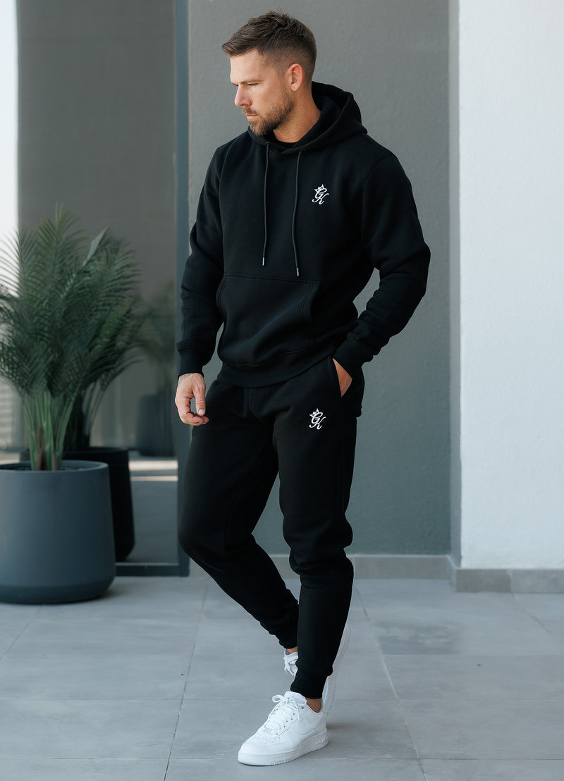 Gym King Fundamental Fleece Hood - Black