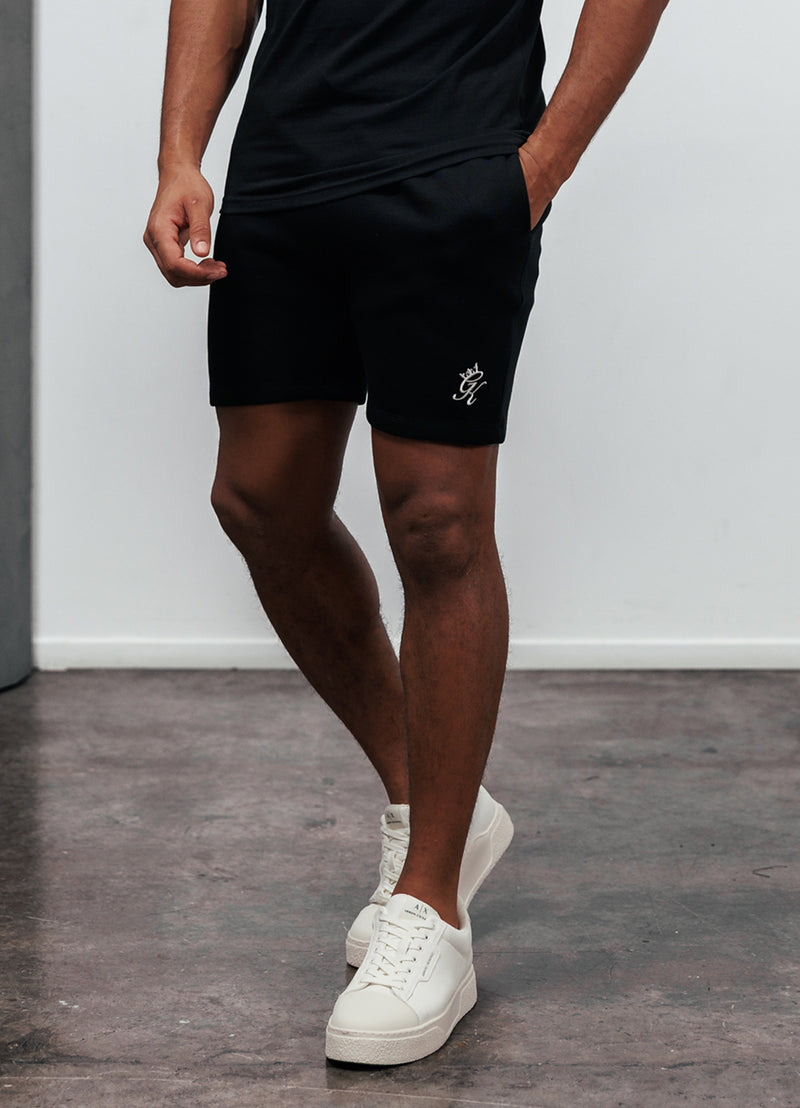 Gym King Fundamental Fleece Short - Black