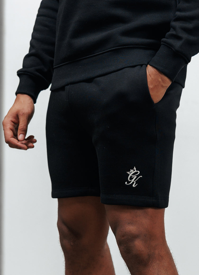 Gym King Fundamental Fleece Short - Black
