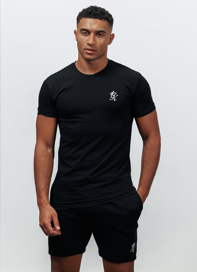 Gym King Fundamental Jersey Tee - Black