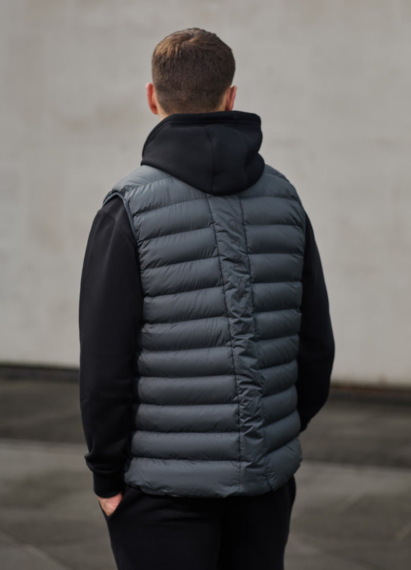 Gym King Limit Gilet - Grey