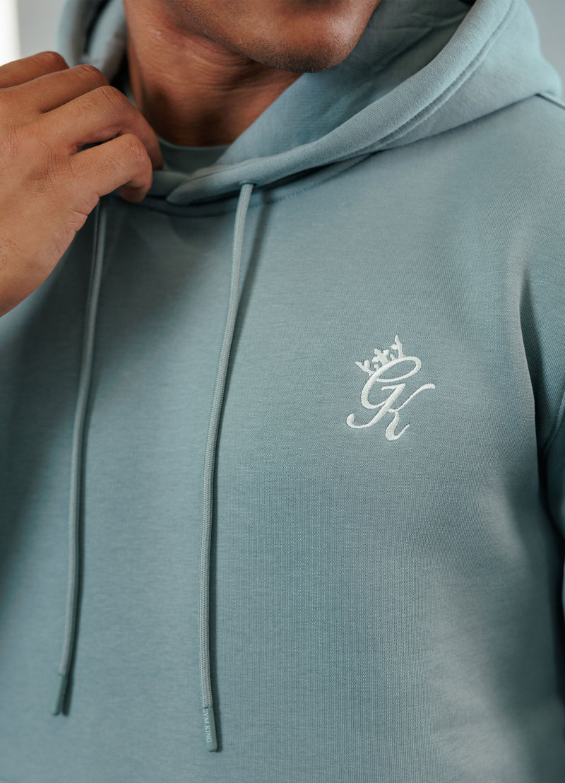 Gym King Fundamental Fleece Hood - Smoke
