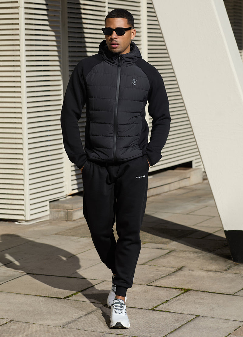 Gym King Hybrid Jacket - Black