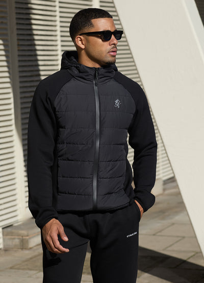 Gym King Hybrid Jacket - Black