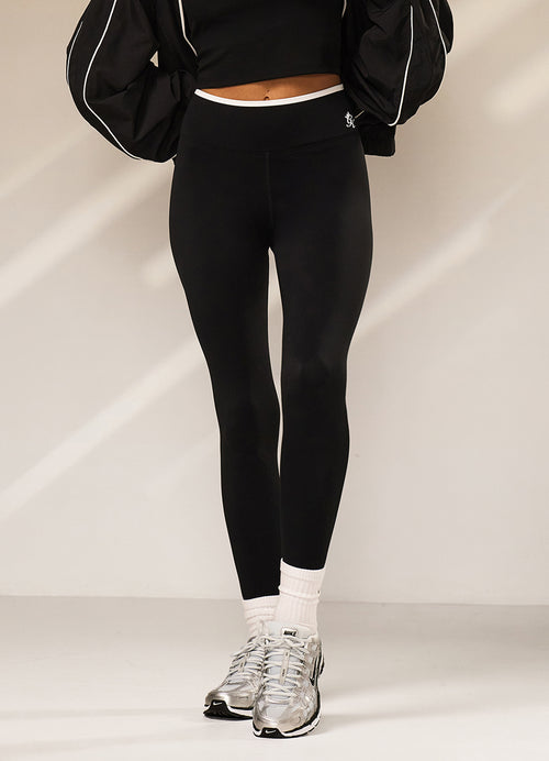 Gym King 365 Contrast Legging - Black
