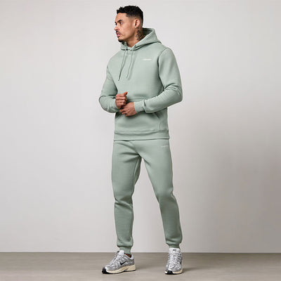 Gym King Fundamental Linear Hood Tracksuit - Urban Sage