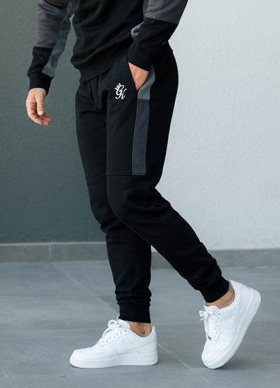 Gym King Minefield Fleece Jogger - Black