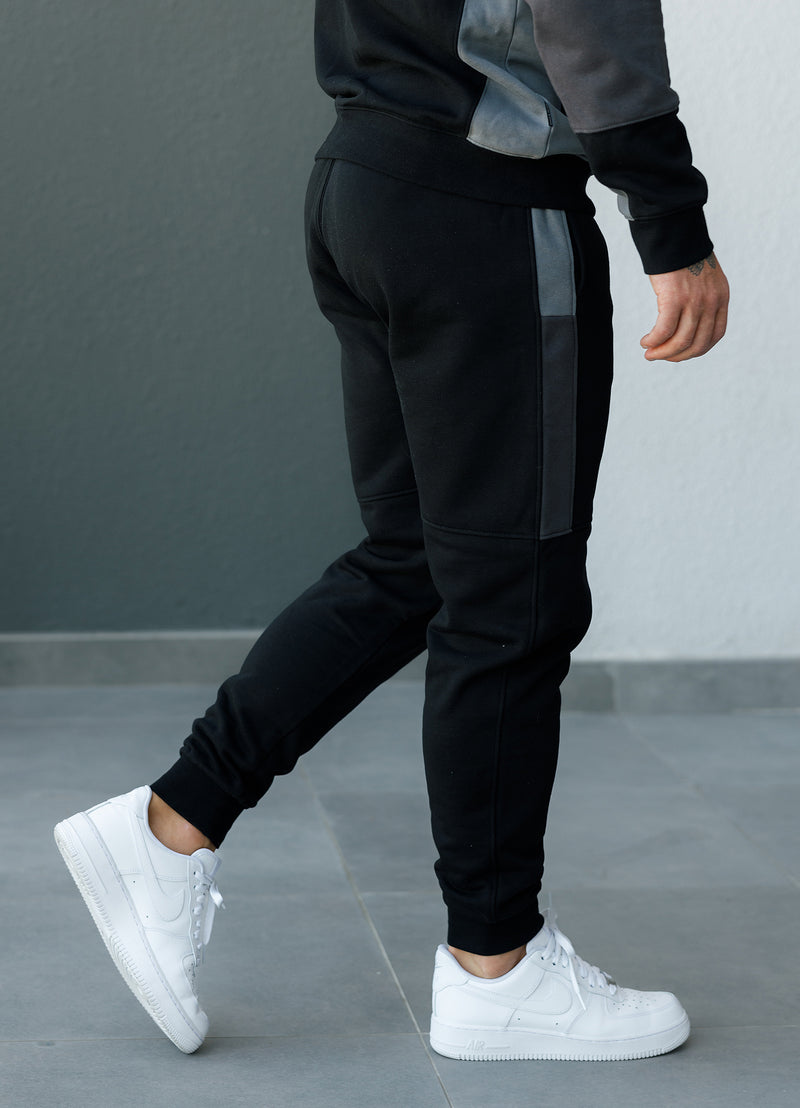 Gym King Minefield Fleece Jogger - Black