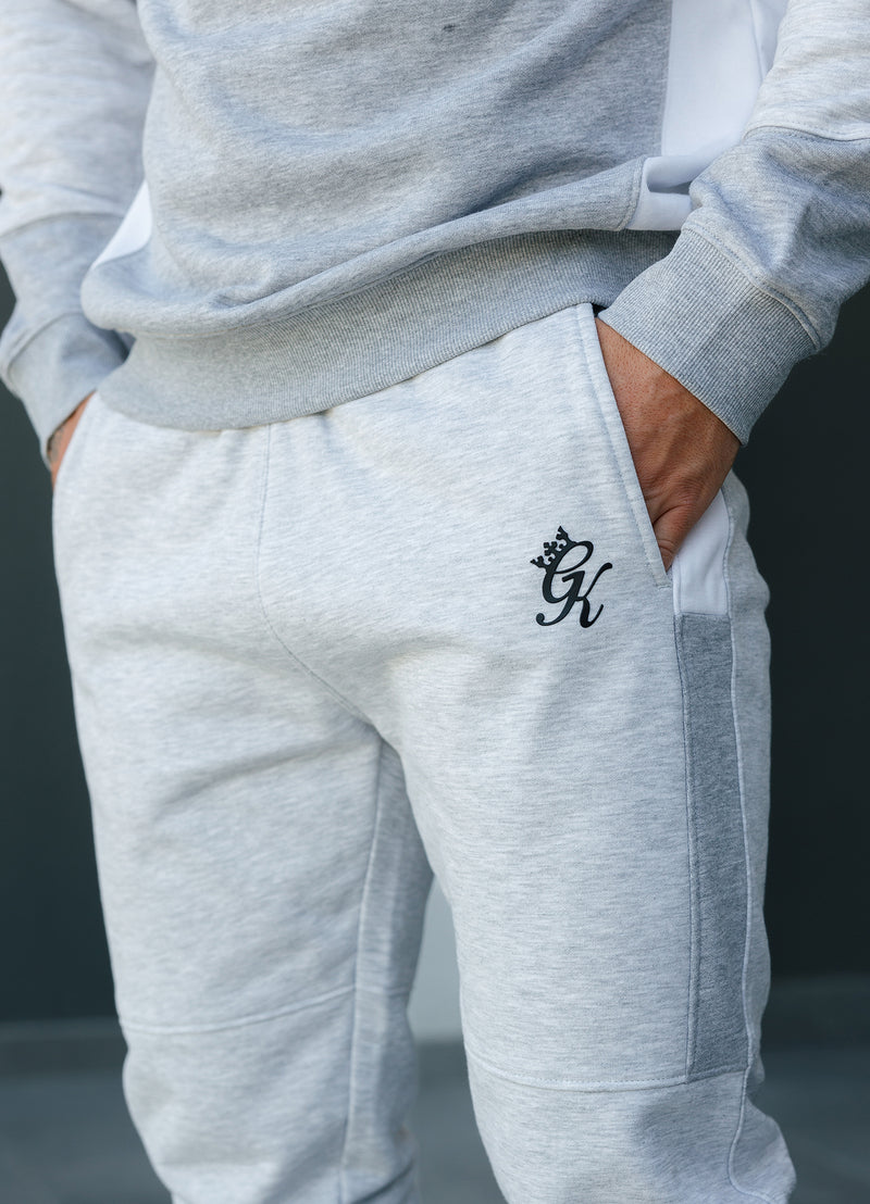 Gym King Minefield Fleece Jogger - Grey Marl