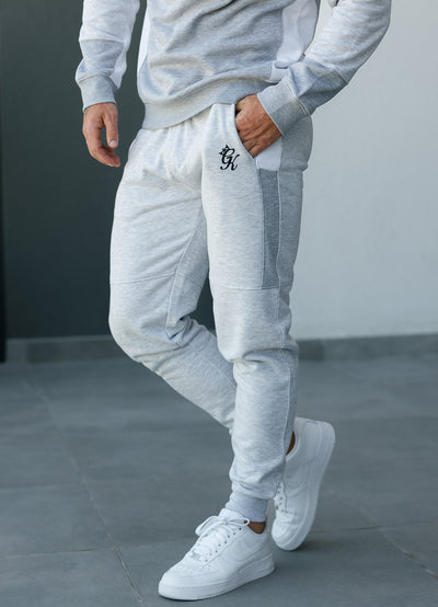 Gym King Minefield Fleece Jogger - Grey Marl