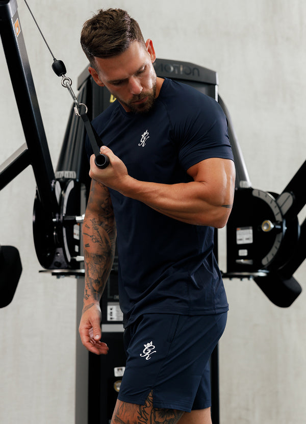 Gym King Energy Tee - Navy