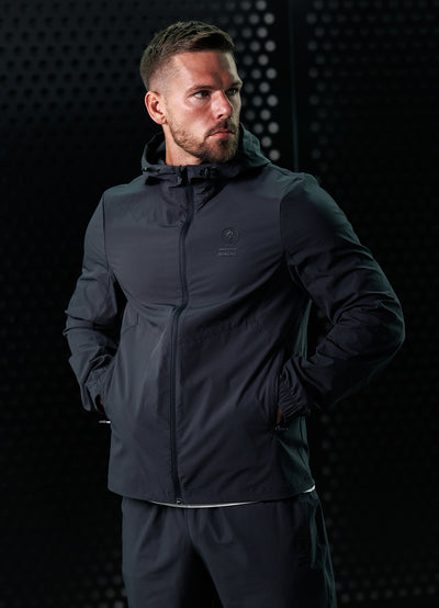 Gym King Aventus Woven Tracksuit Top - Dark Pewter