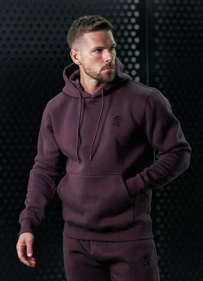 Gym King Fundamental Hood - Deep Plum