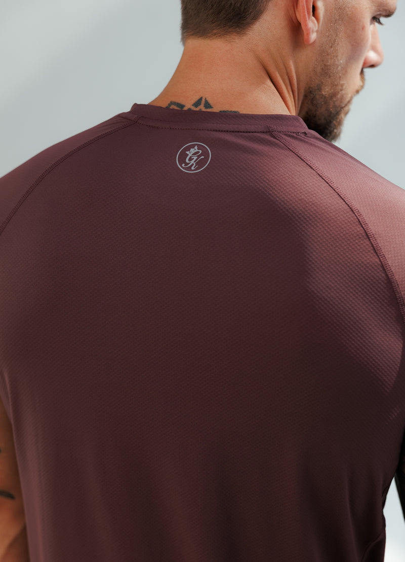 Gym King Energy Tee - Deep Plum