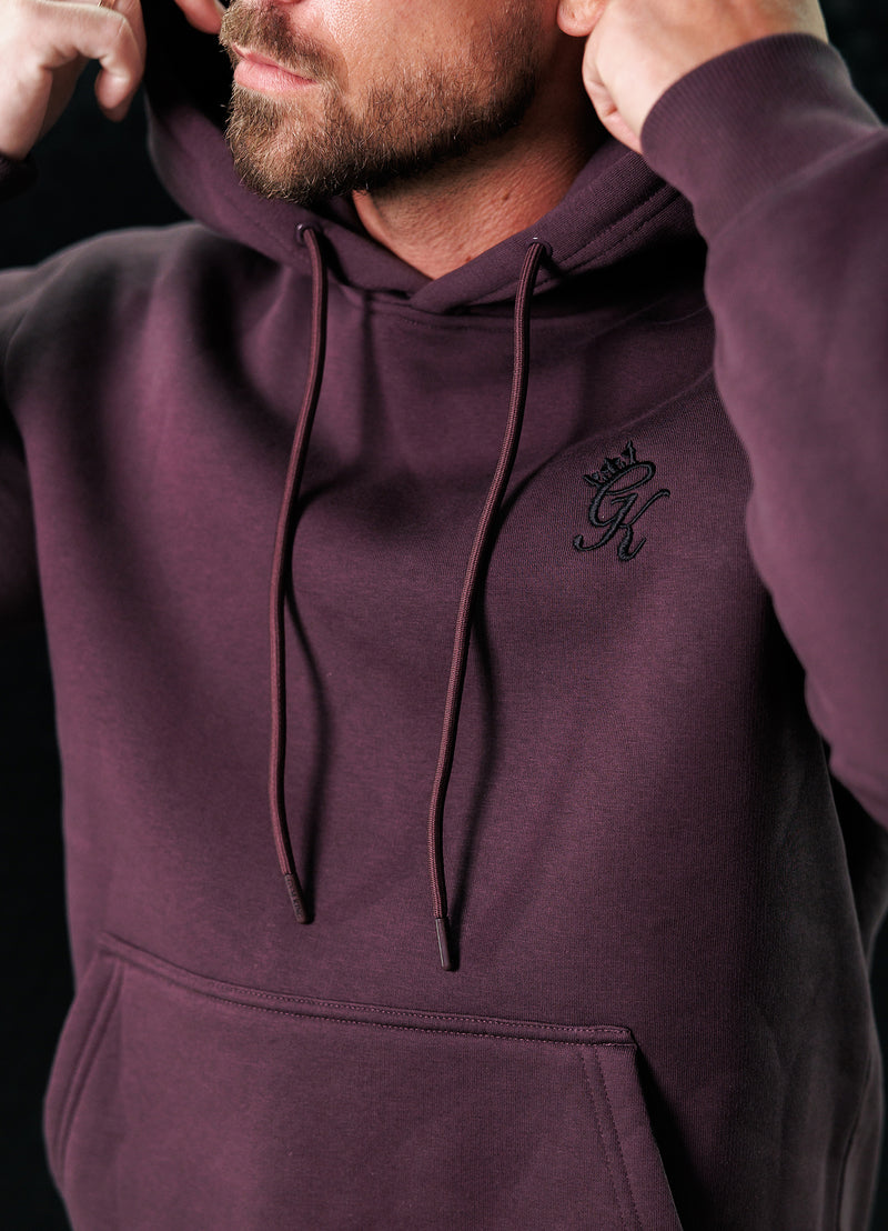 Gym King Fundamental Hood - Deep Plum