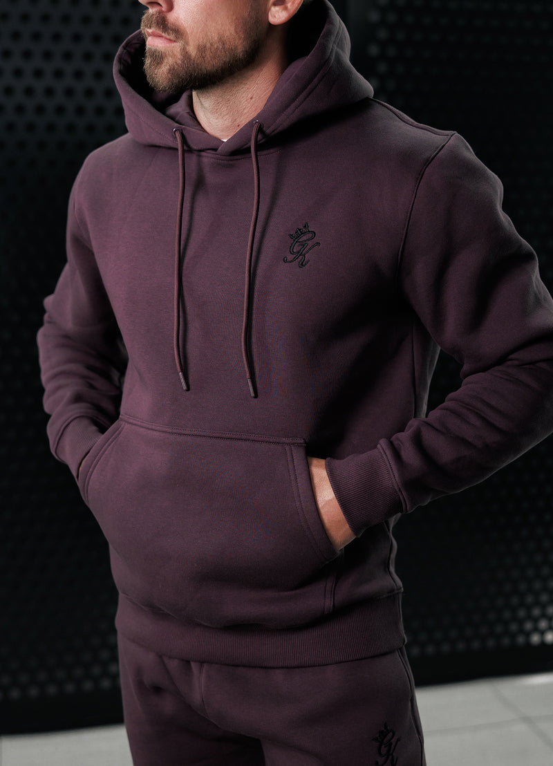 Gym King Fundamental Hood - Deep Plum