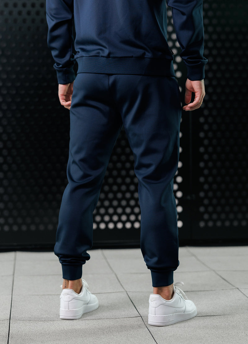 Gym King Poly Tracksuit Bottom - Navy