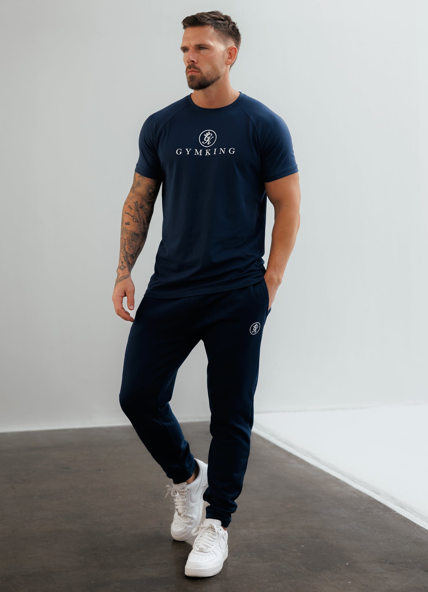 Gym King Pro Tee - Oxford Blue