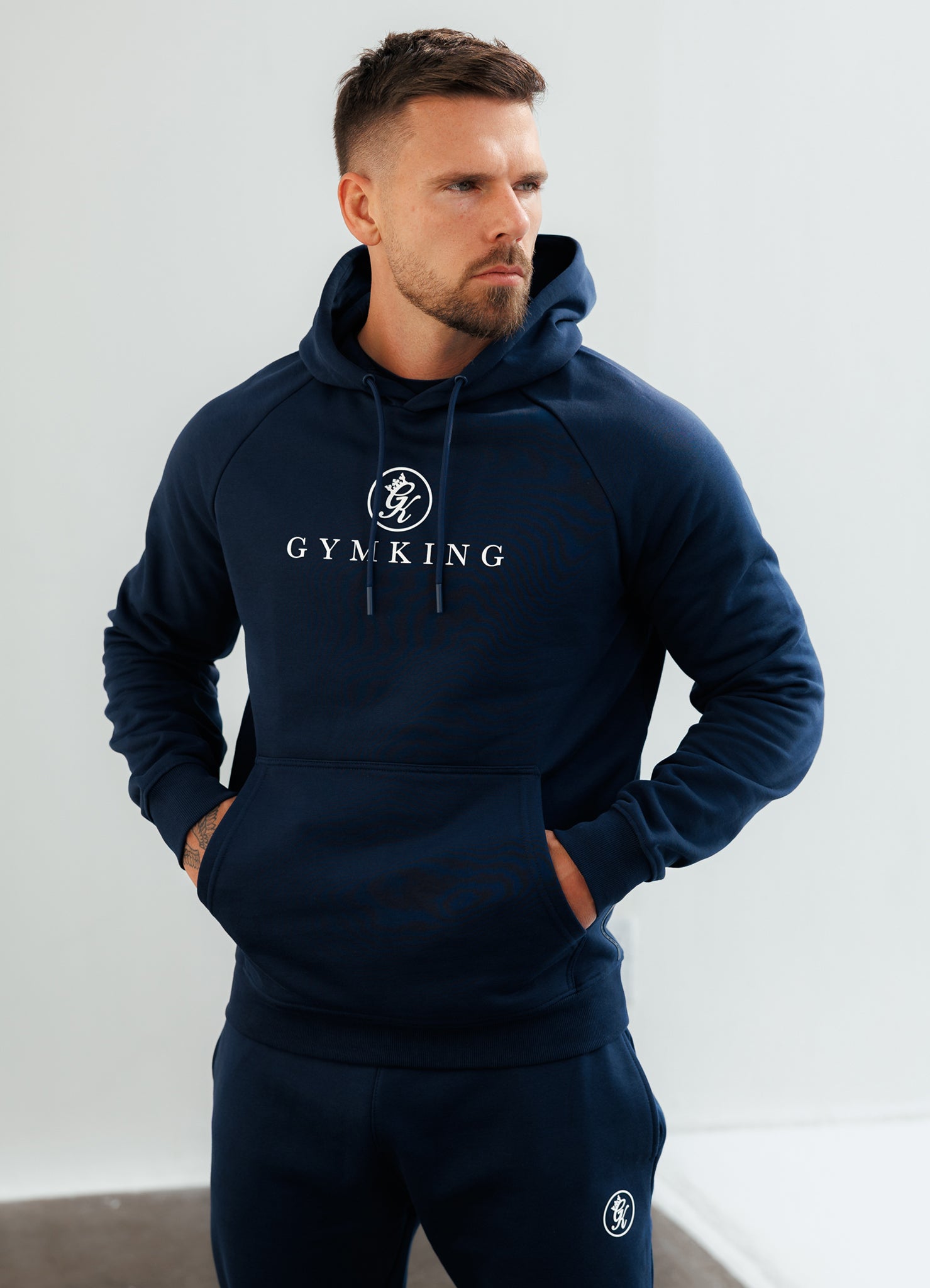 Gym King Pro Hood - Oxford Blue