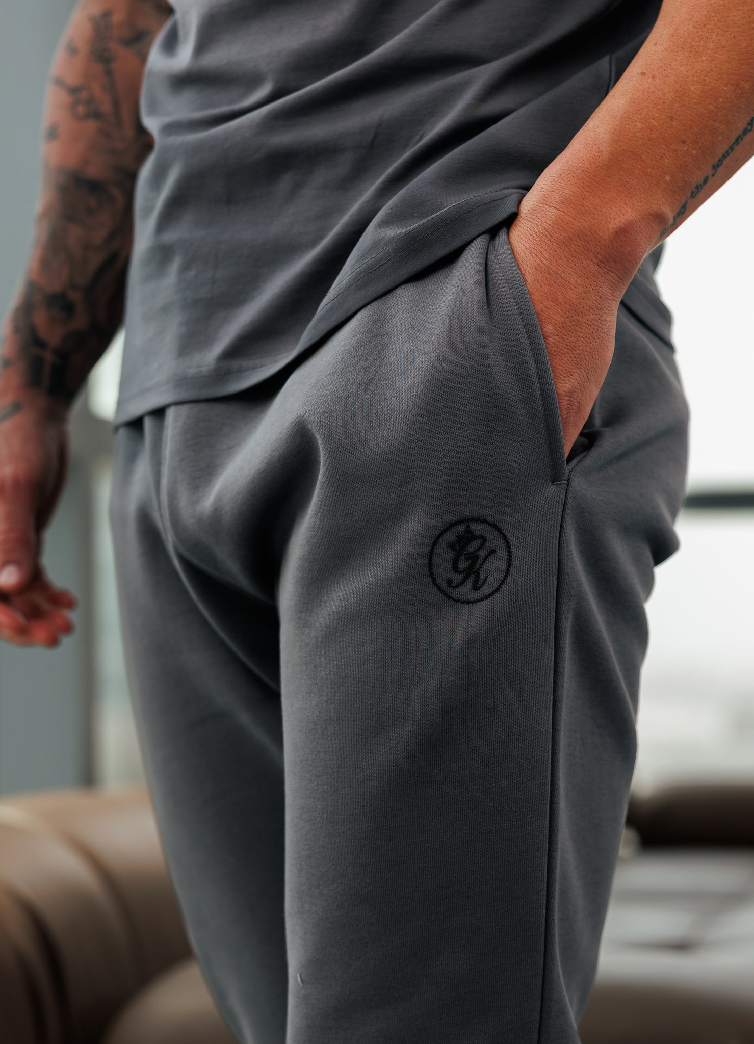 Gym King Pro V2 Jogger - Gunmetal Grey