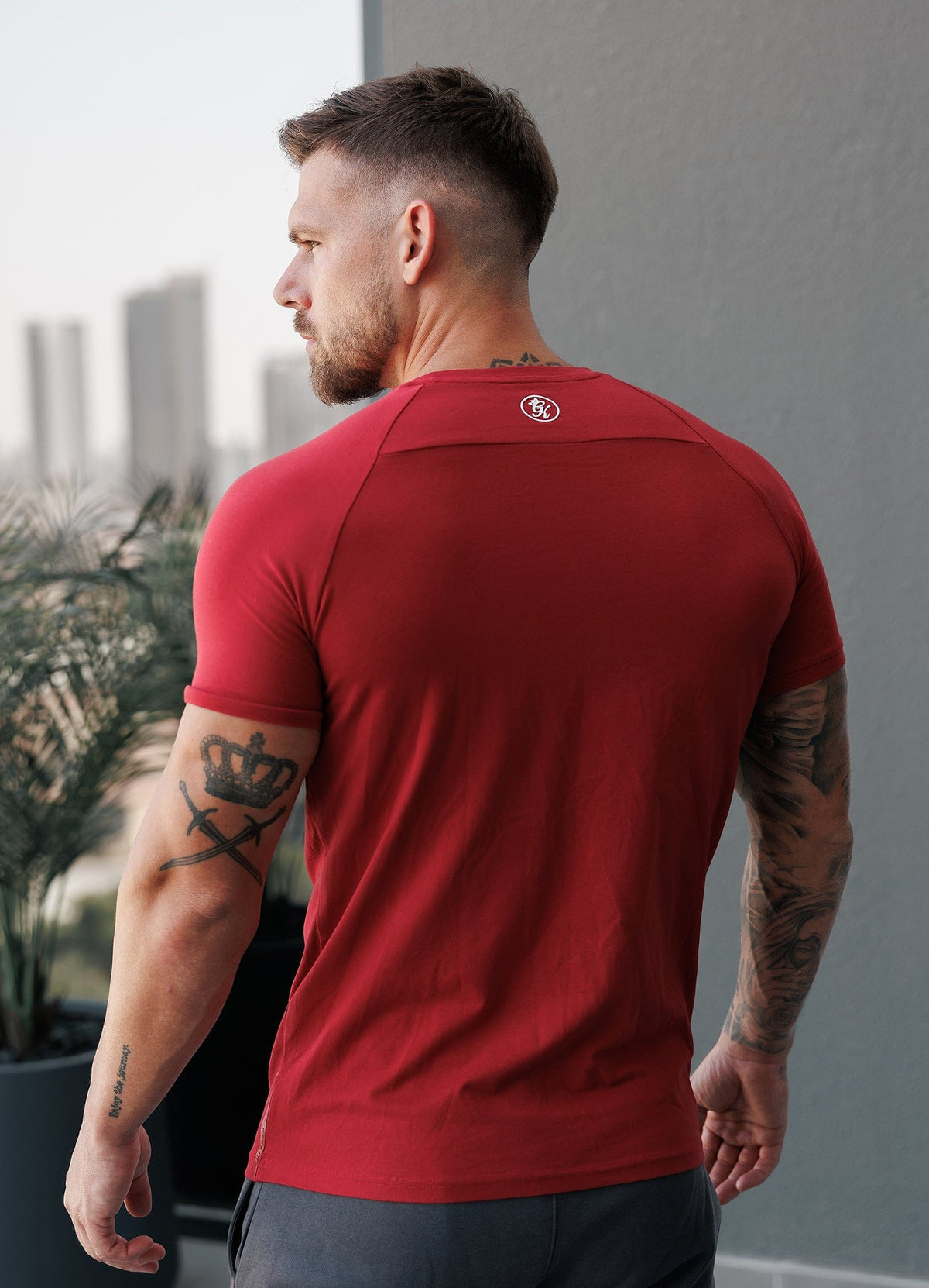 Gym King Pro T-Shirt - Rio Red