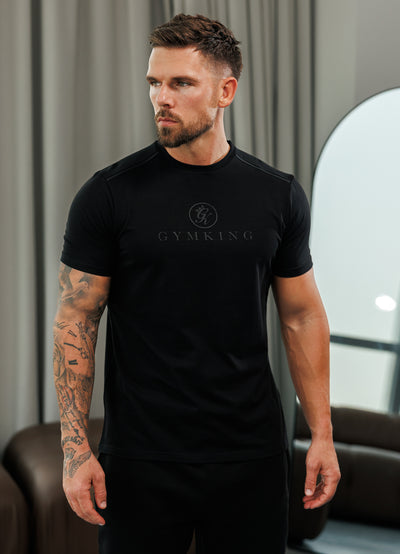 Gym King Pro V2 Tee - Black