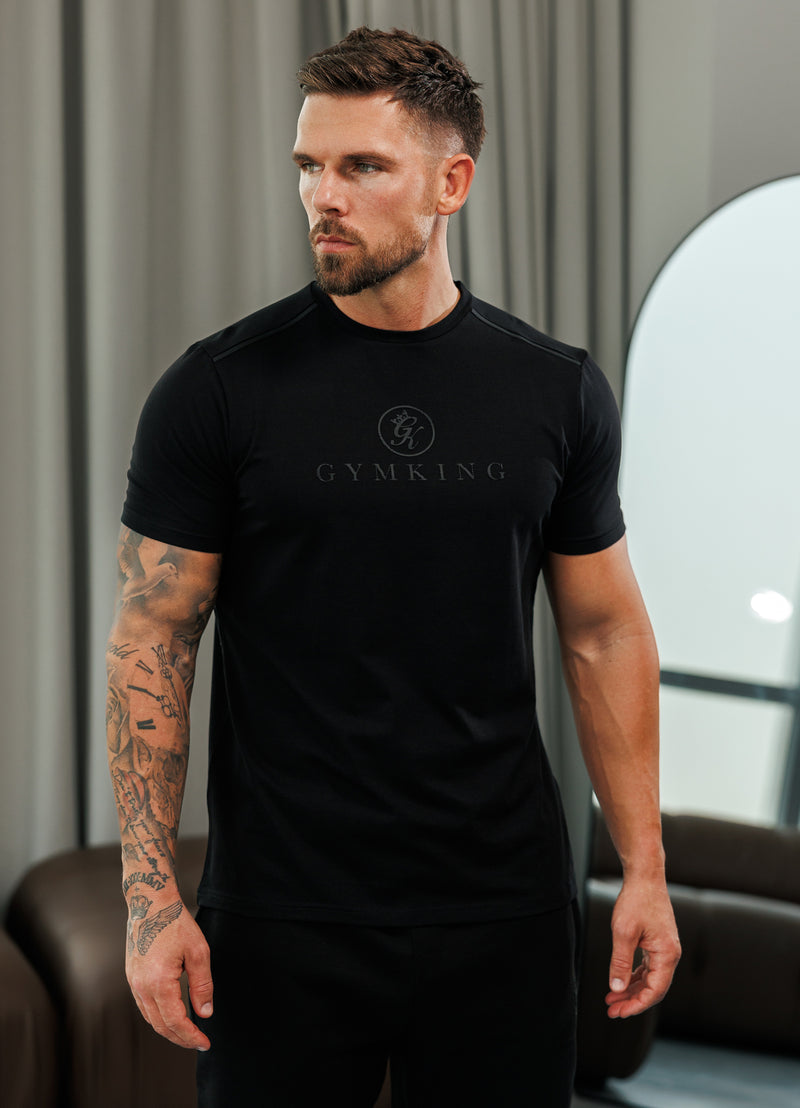 Gym King Pro V2 Tee - Black