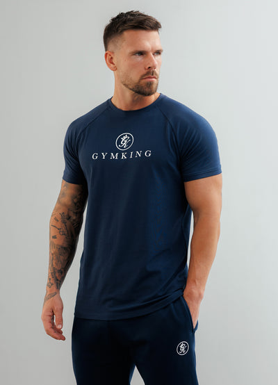 Gym King Pro Tee - Oxford Blue