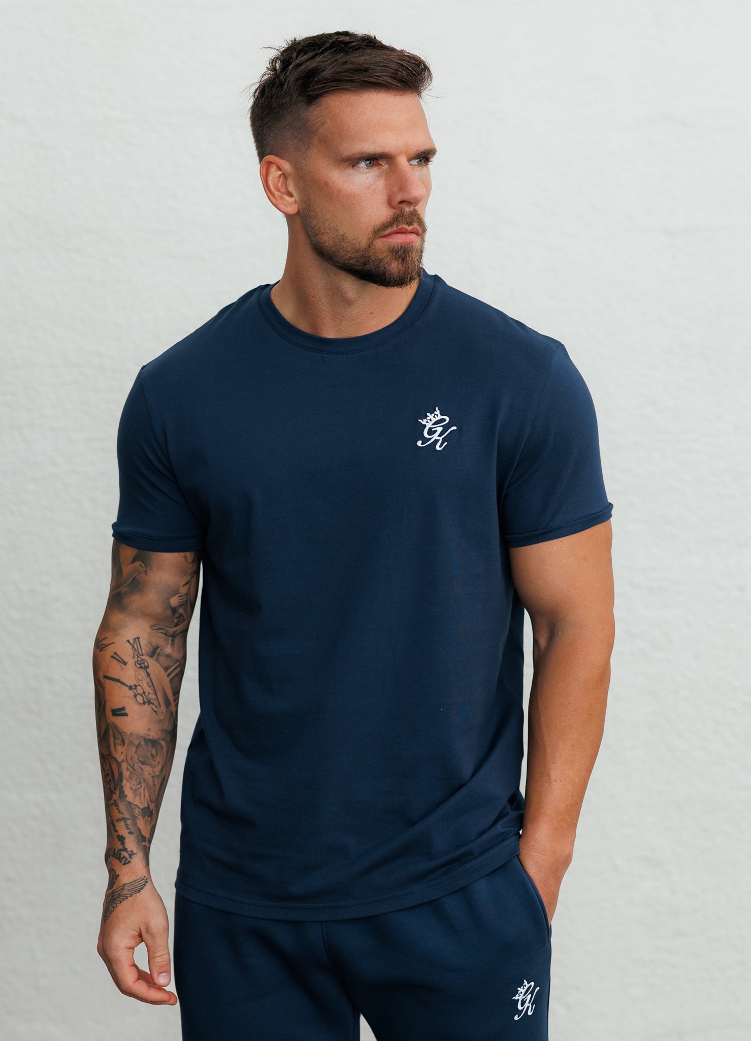 Gym King Fundamental Tee - Rich Blue
