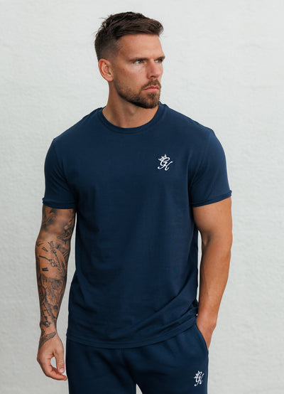 Gym King Fundamental Tee - Rich Blue