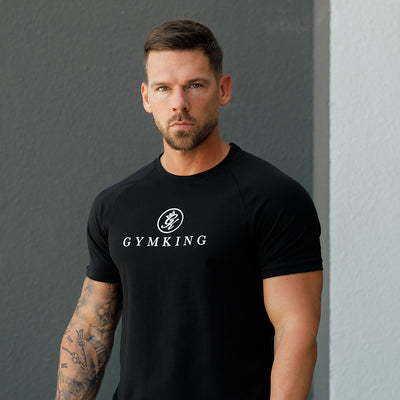 Gym King Pro Jersey T-Shirt - Black