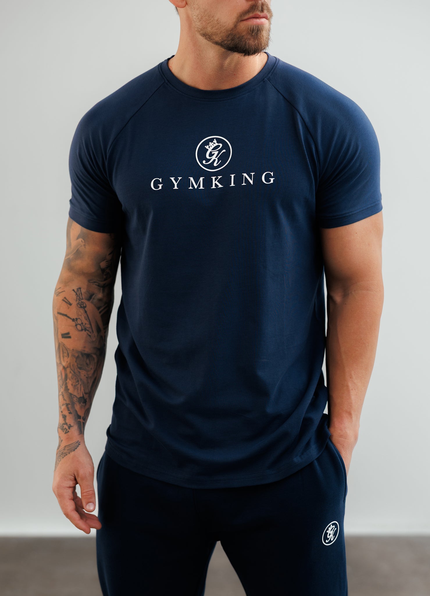 Gym King Pro Tee - Oxford Blue