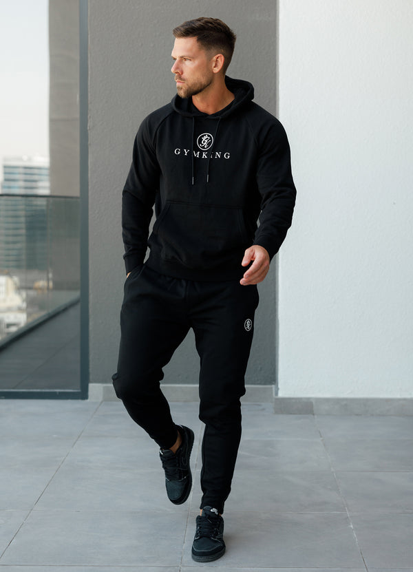 Gym King Pro Logo Jogger - Black