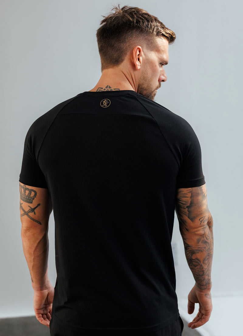 Gym King Pro Tee - Black/Gold