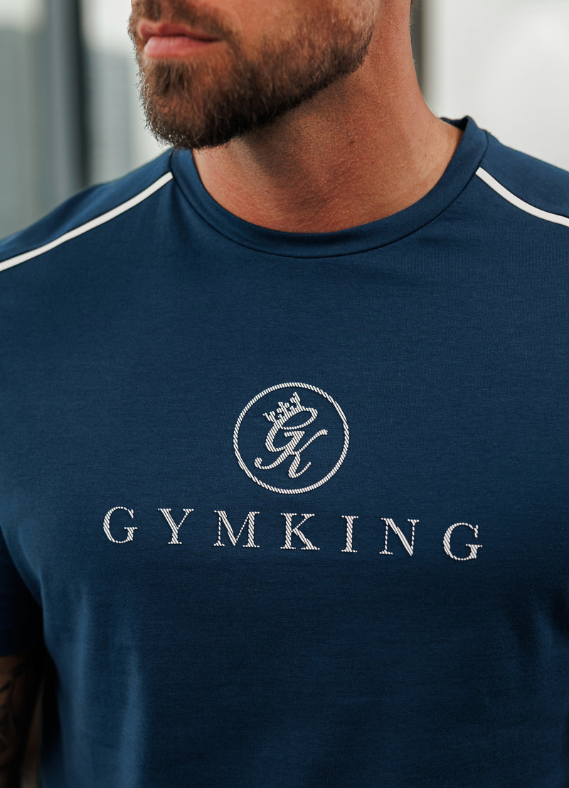 Gym King Pro V2 Tee - Moonlight Blue