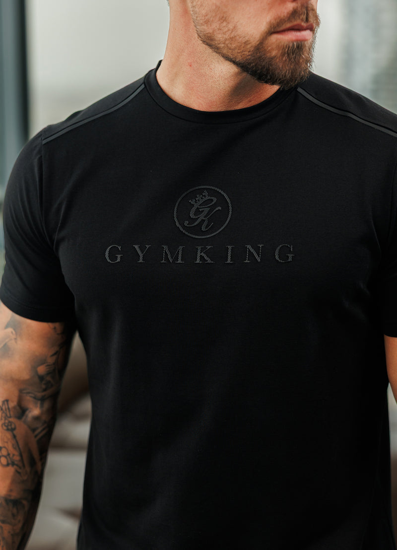Gym King Pro V2 Tee - Black