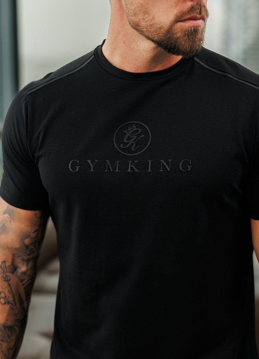 Gym King Pro V2 Tee - Black